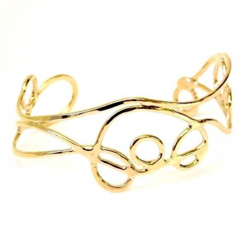 Bracelet de créateur, bijou unique fabriqué en France.