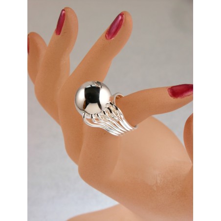 Atelier PIK, bague unique, faite main par artisan bijoutier