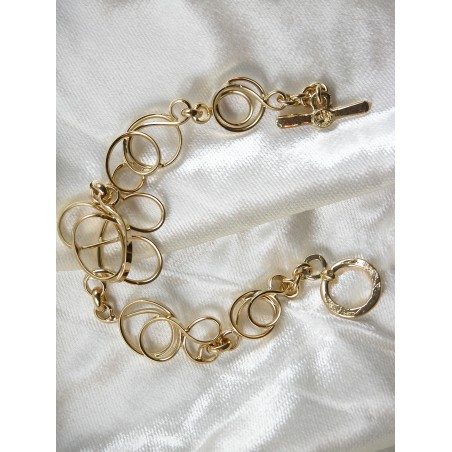 Pièce unique. Bracelet de créateur fabriqué par Atelier PIK
