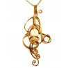 Bijou fantaisie, pendentif pour femme fait main.