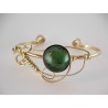 Bracelet fantaisie en émail, bijou d'artiste, création française