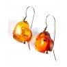 Boucles d'oreilles coeurs en argent 925