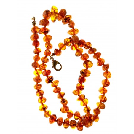 Ambre-collier d'ambre véritable