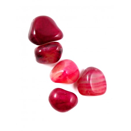 agate rouge-pierre fine