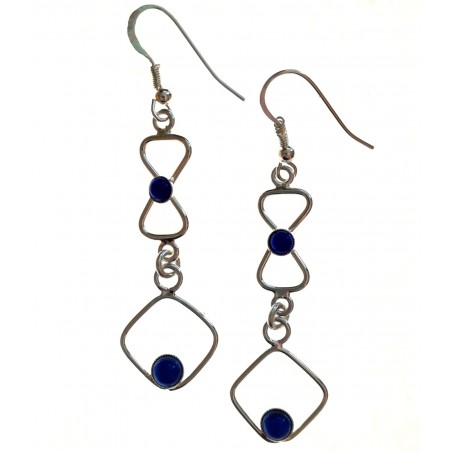 Boucles d'oreilles longues-bijoux artisanaux