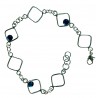 Bracelet argent souple et fin