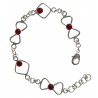 Bracelet argent pour femme-souple et fin