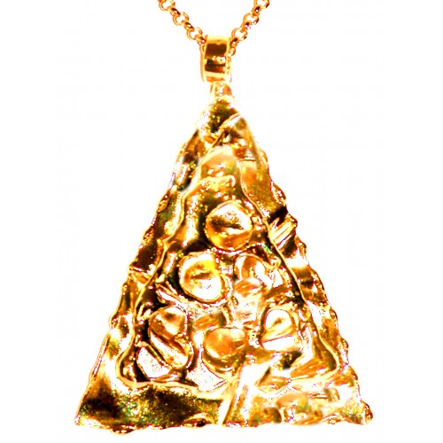 Pendentif en forme de triangle, modèle unique.