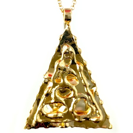 Pendentif en forme de triangle, modèle unique.