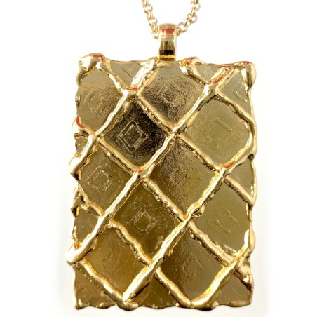 Pendentif unique fait main par un artisan français.