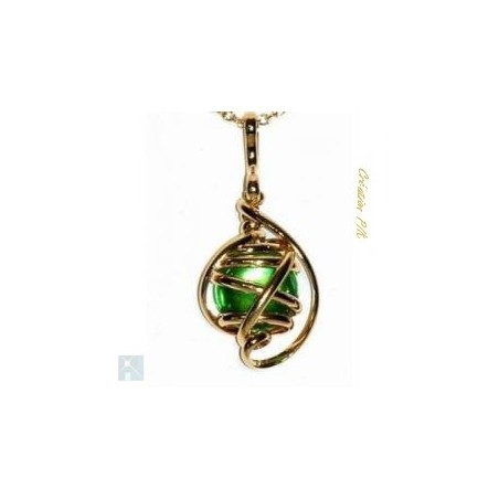 Sublime pendentif artisanal, bijou fantaisie de qualité